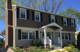 Professional storm damage roof repair near you in Nottingham, MD by Modern Remodeling