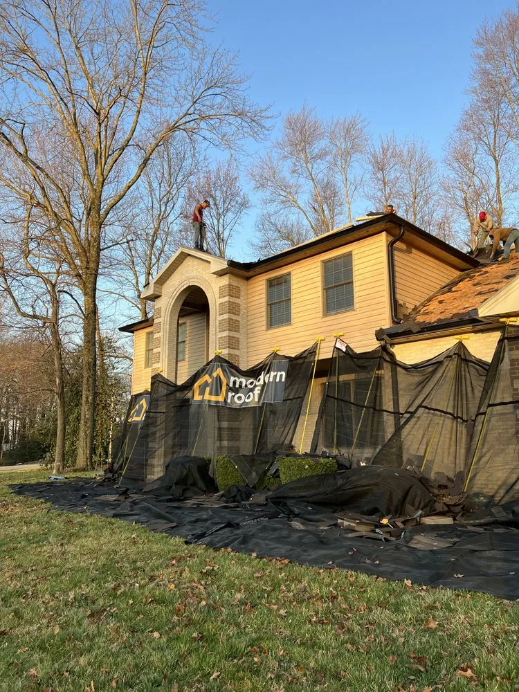 Slide of Modern Roof