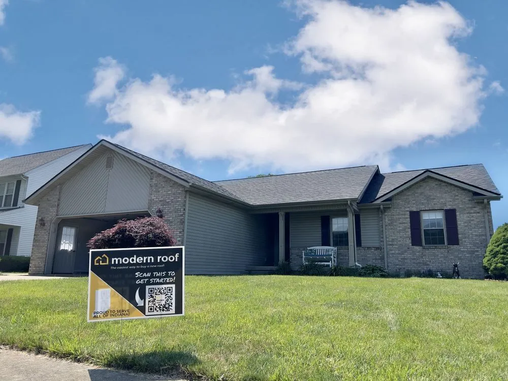 Slide of Modern Roof