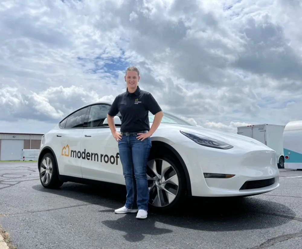 Slide of Modern Roof