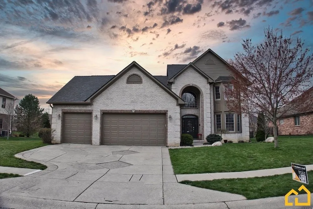 Slide of Modern Roof