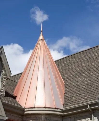 Slide of Modern Roof