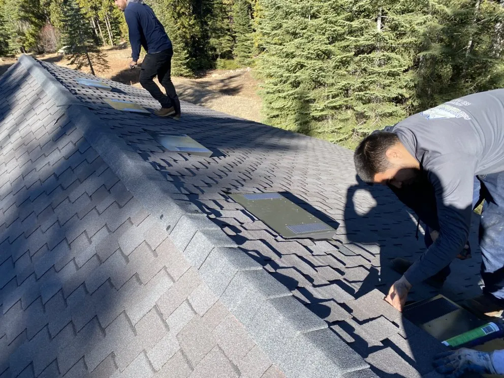 Slide of Modern Roofers and Restoration