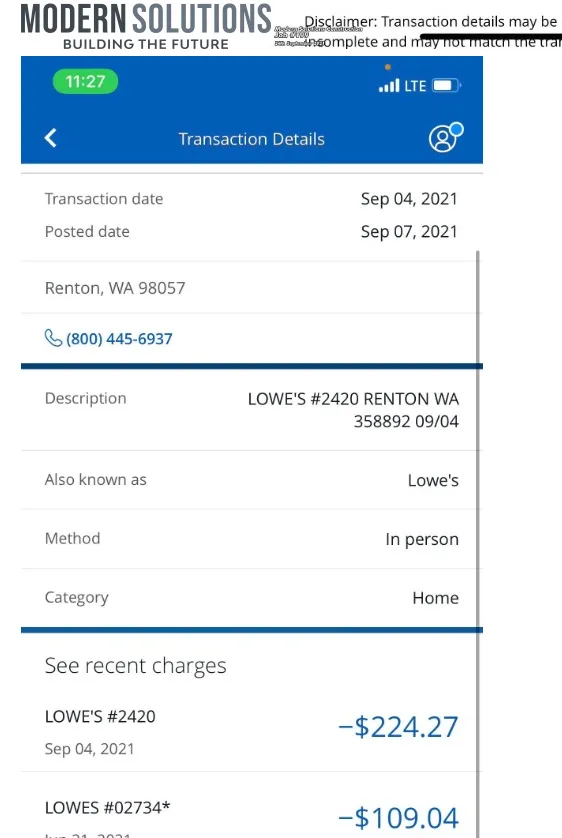 Slide of Modern Solutions Construction