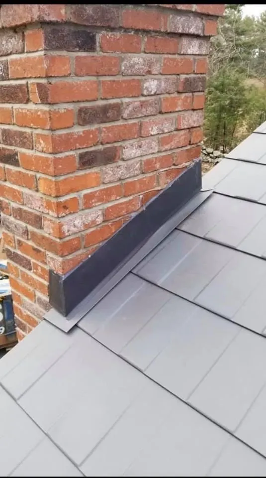 Slide of Modern Standard Seam Metal Roofing