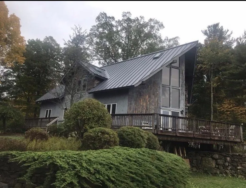 Slide of Modern Standard Seam Metal Roofing