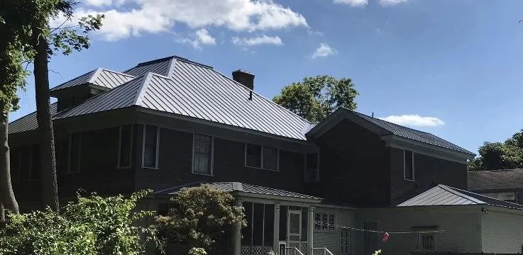 Slide of Modern Standard Seam Metal Roofing