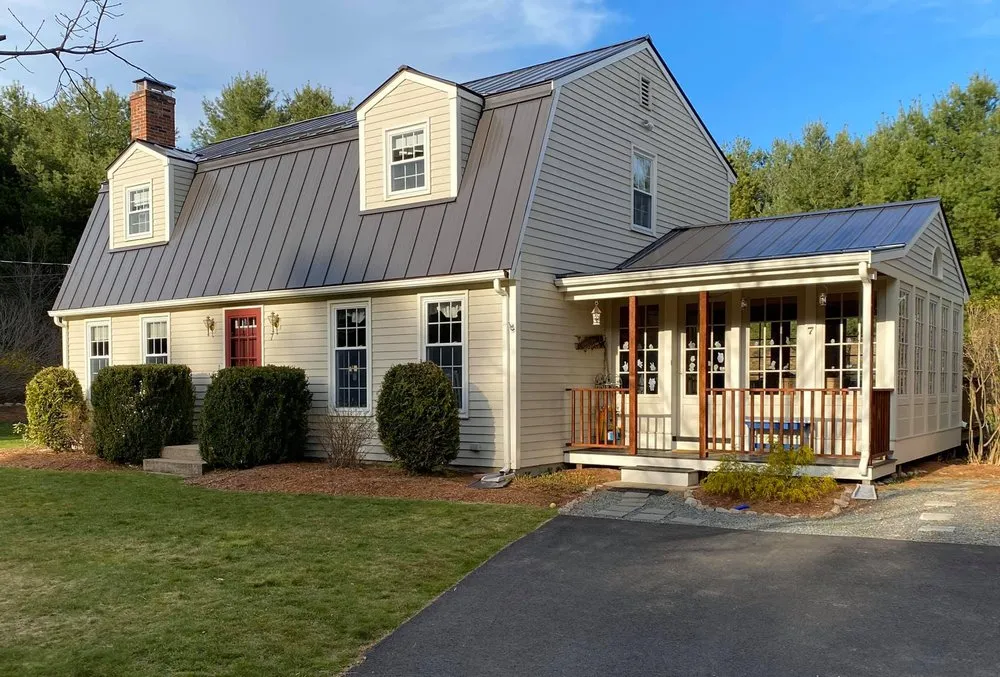 Slide of Modern Standard Seam Metal Roofing