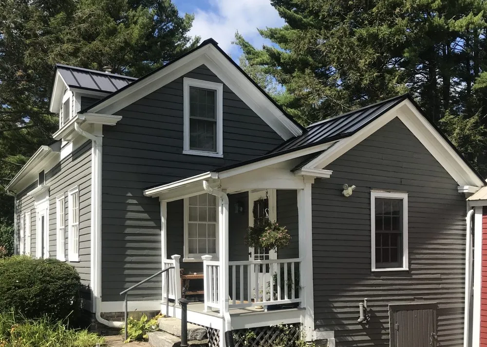 Slide of Modern Standard Seam Metal Roofing