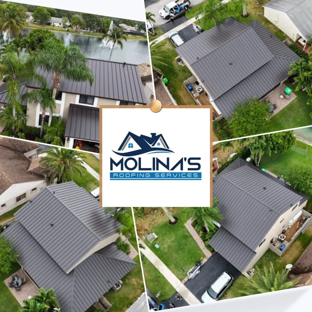 Slide of Molina's Roofing Services