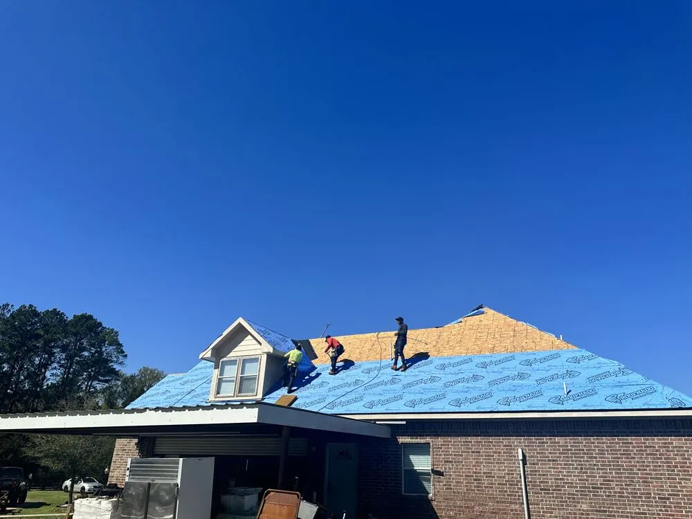 Local storm damage roof repair near you in Grangerland, TX by Momentum Construction Services