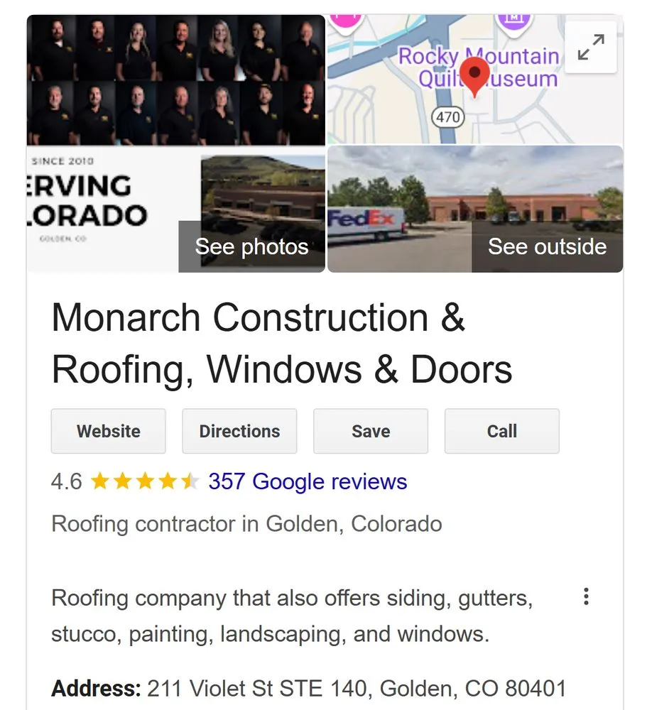 Slide of Monarch Construction & Roofing
