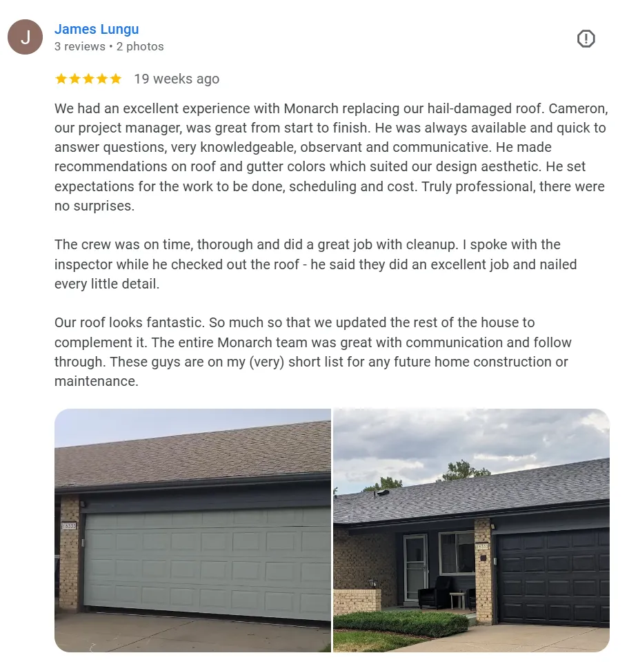 Slide of Monarch Construction & Roofing