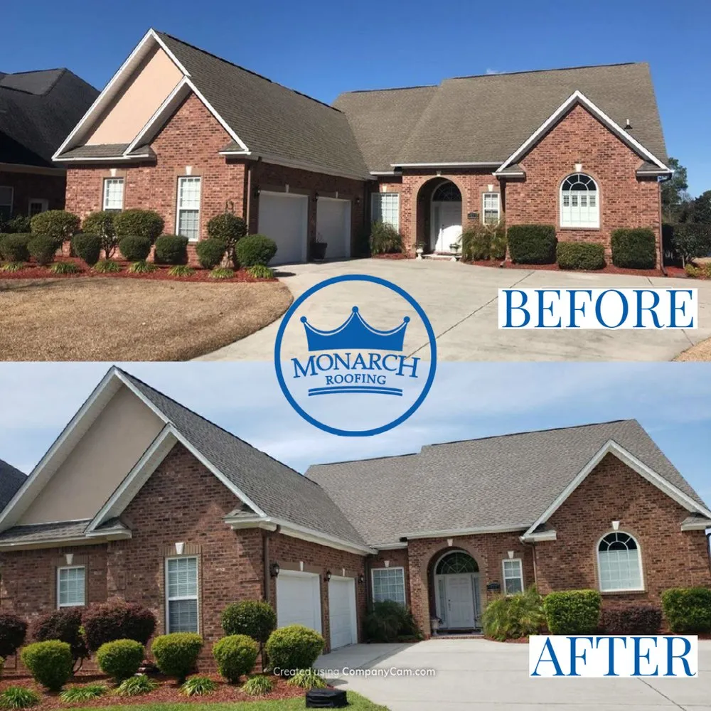 Slide of Monarch Roofing