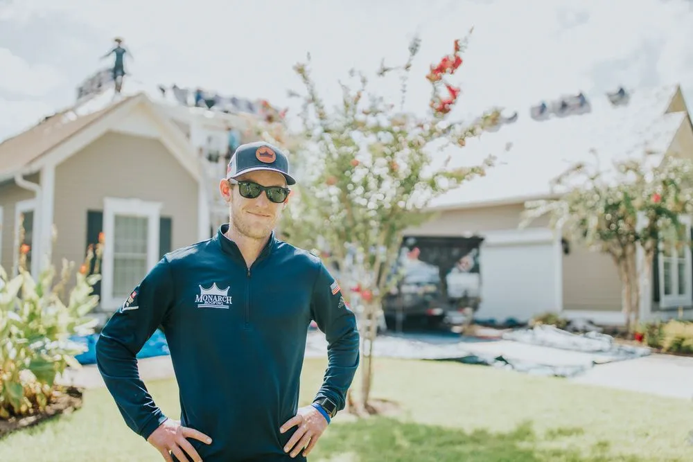 Slide of Monarch Roofing