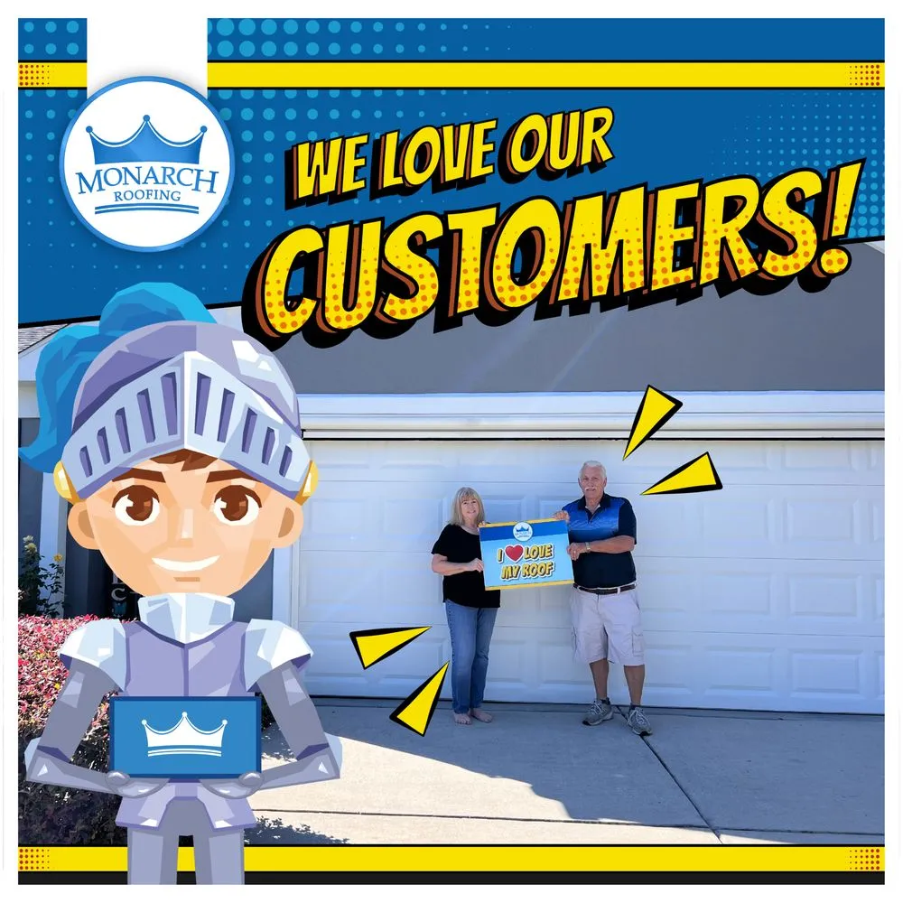 Slide of Monarch Roofing