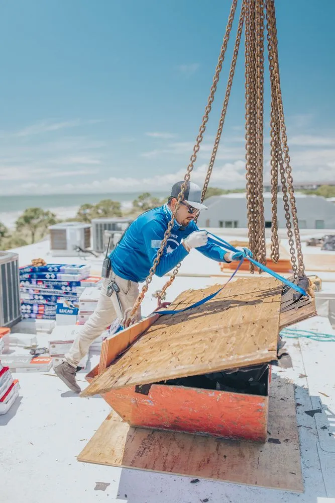 Slide of Monarch Roofing