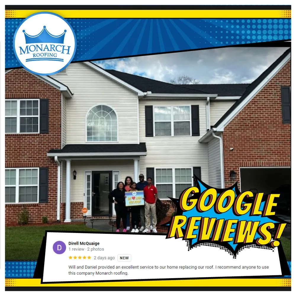 Slide of Monarch Roofing