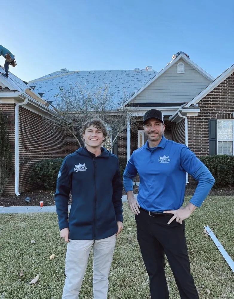 Slide of Monarch Roofing