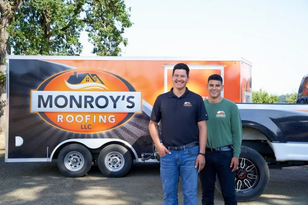 Slide of Monroy's Roofing