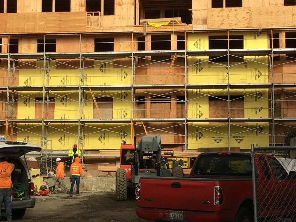 Slide of Montes Construction