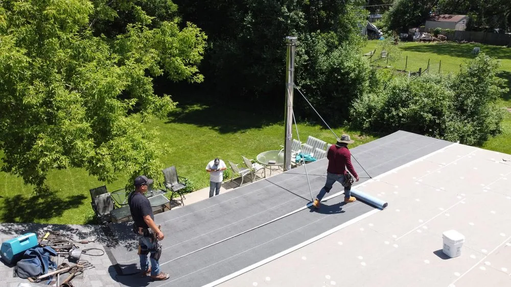 Slide of Montes Roofing