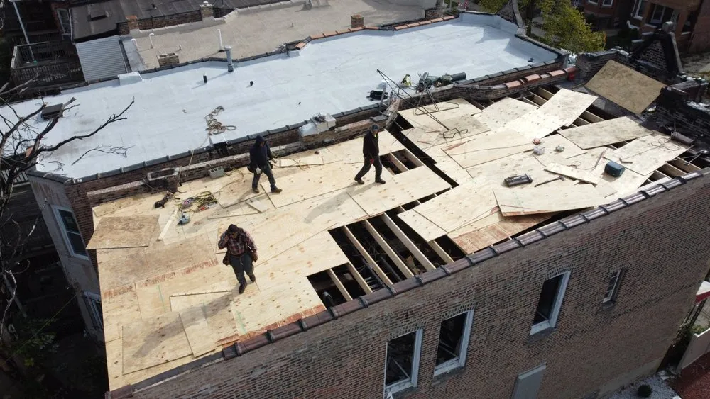 Slide of Montes Roofing