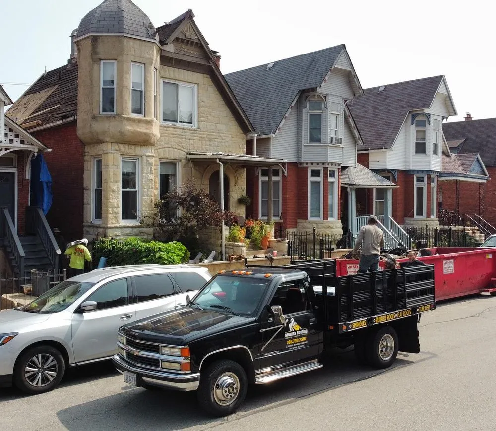 Slide of Montes Roofing