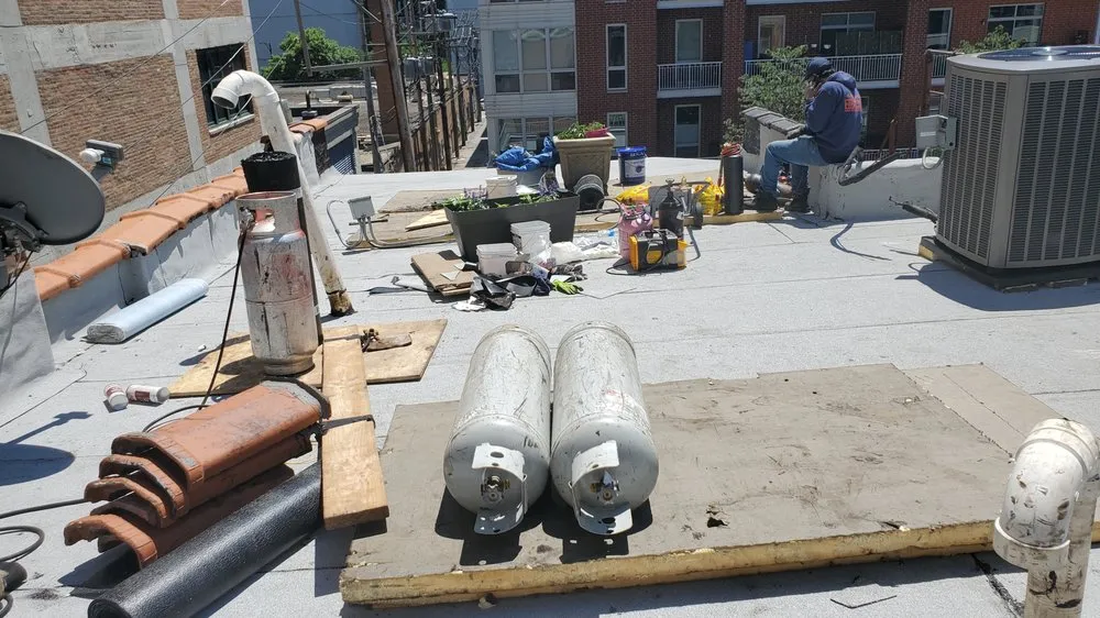 Slide of Montes Roofing