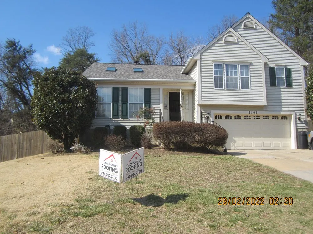 Slide of Montgomery Roofing MD