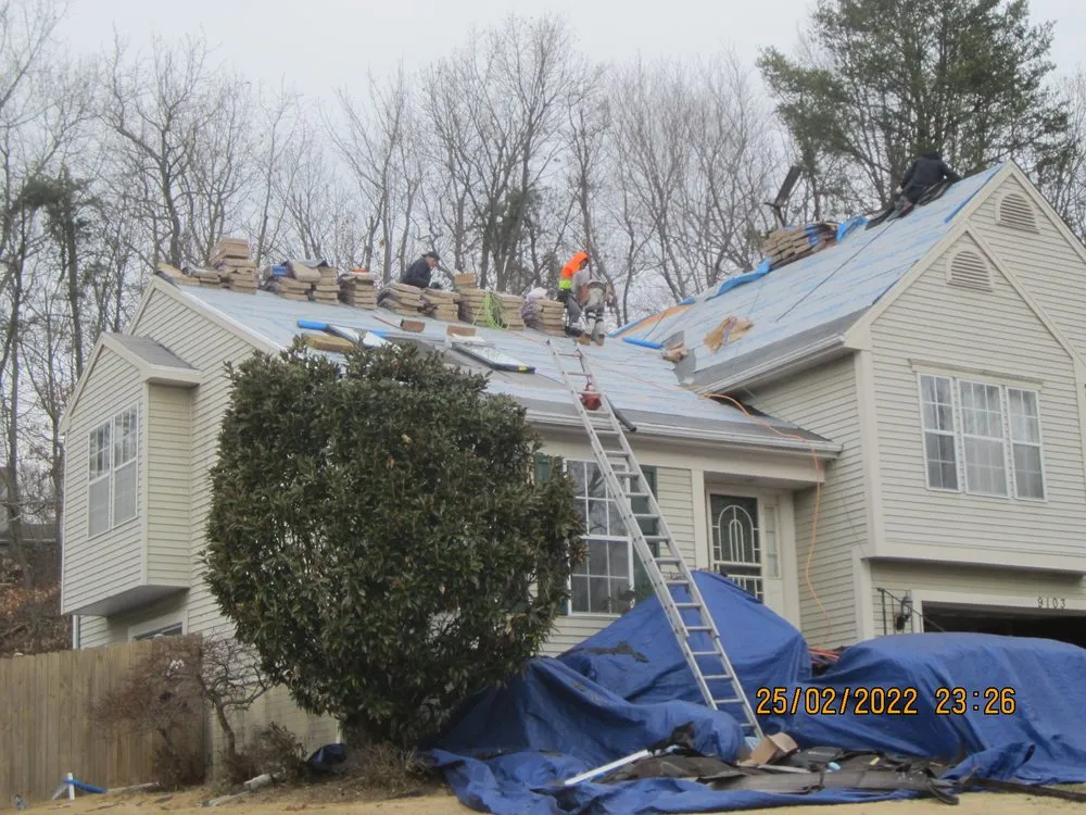 Slide of Montgomery Roofing MD