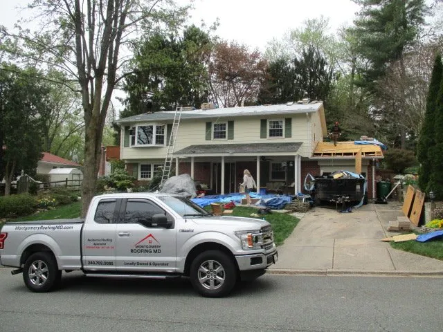 Slide of Montgomery Roofing