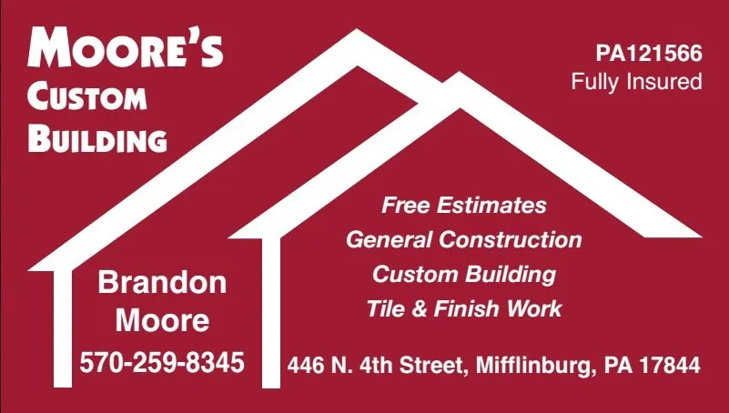 Slide of Moore's Custom Building