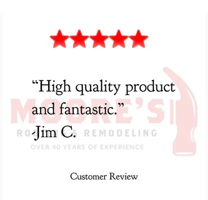 Moore’s Roofing & Remodeling Logo