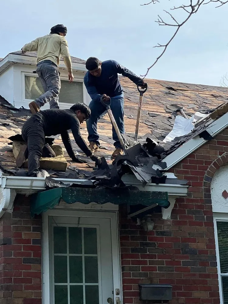 Slide of Moores Roofing