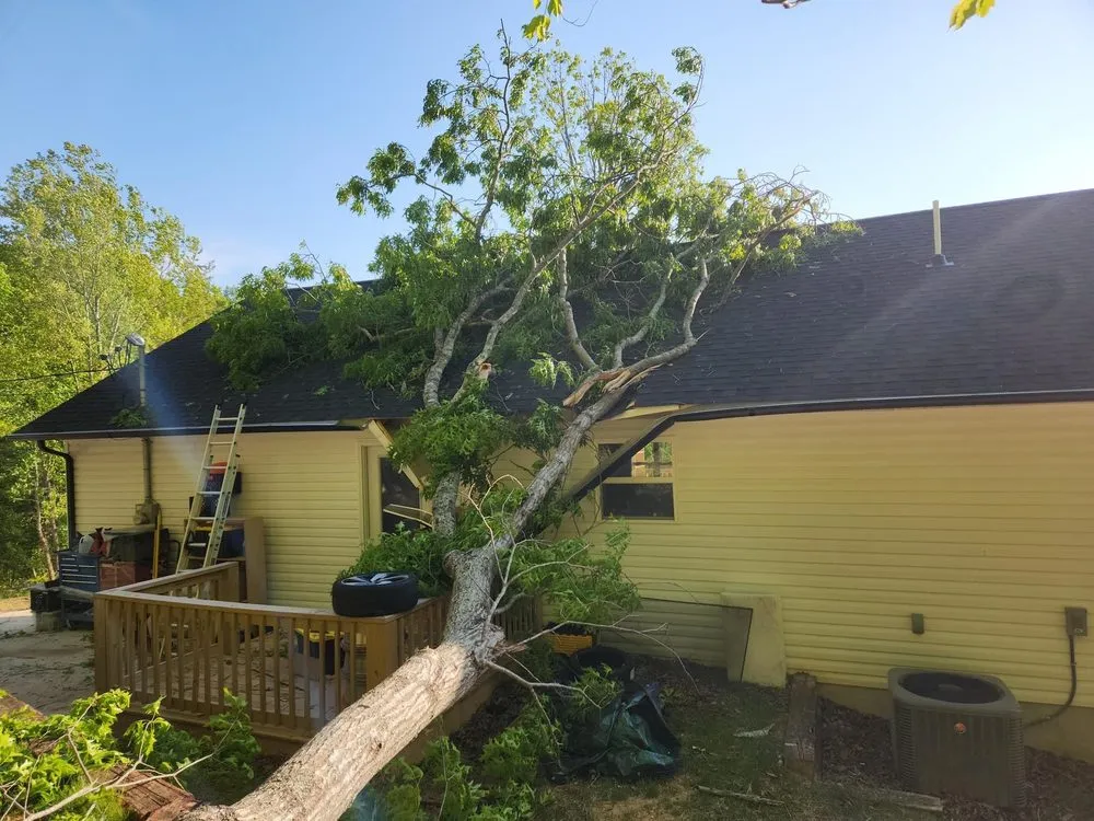 Slide of Moores Roofing