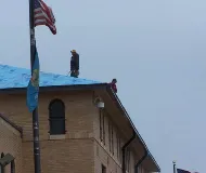 Slide of Moore's Roofing