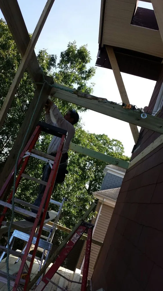 Licensed shingle roofing service in Dorchester, MA by Morales General Contracting