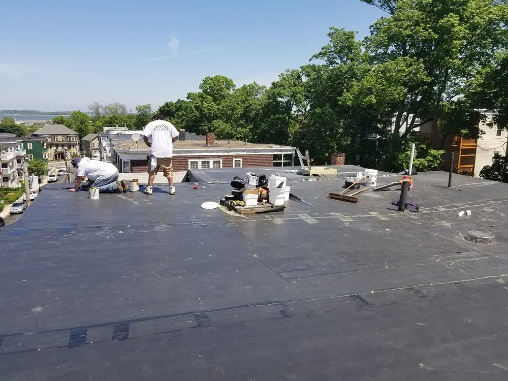 Licensed flat roof repair for residential properties across Dorchester, MA - Morales General Contracting