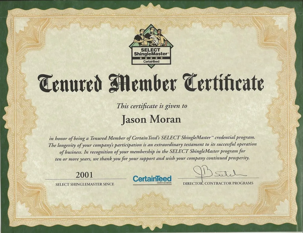 Slide of Moran Roofing & Inspection