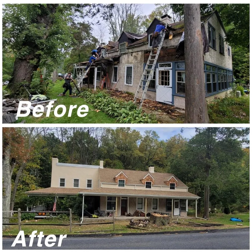 Professional roof installation in Hamilton Township, NJ by Moreco Construction