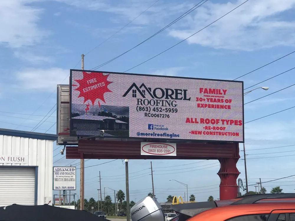 Slide of Morel Roofing