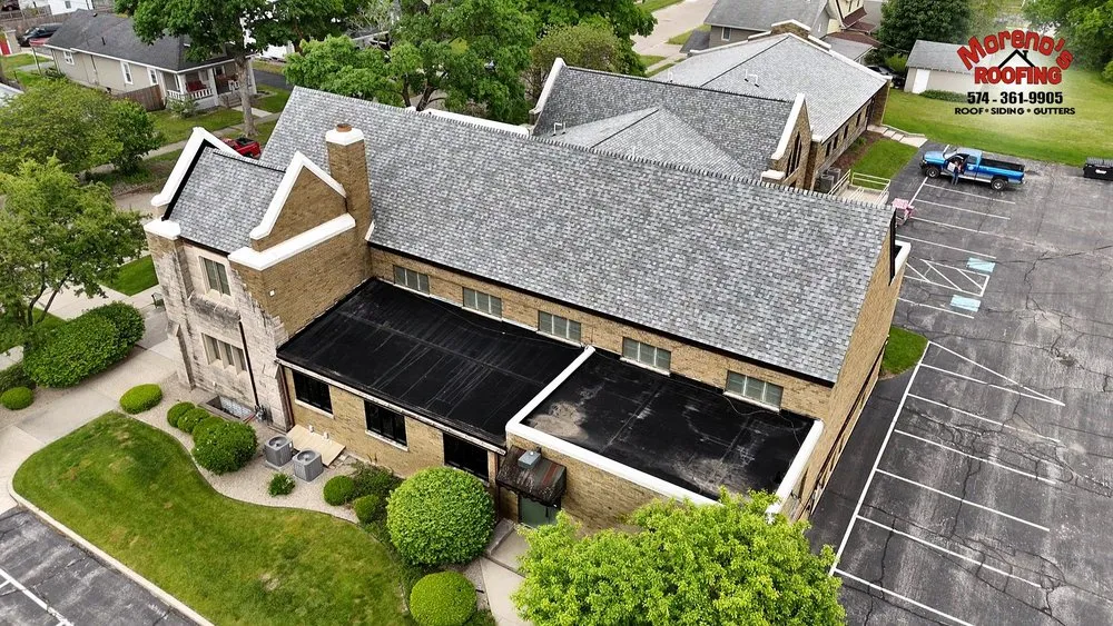 Slide of Moreno’s Roofing