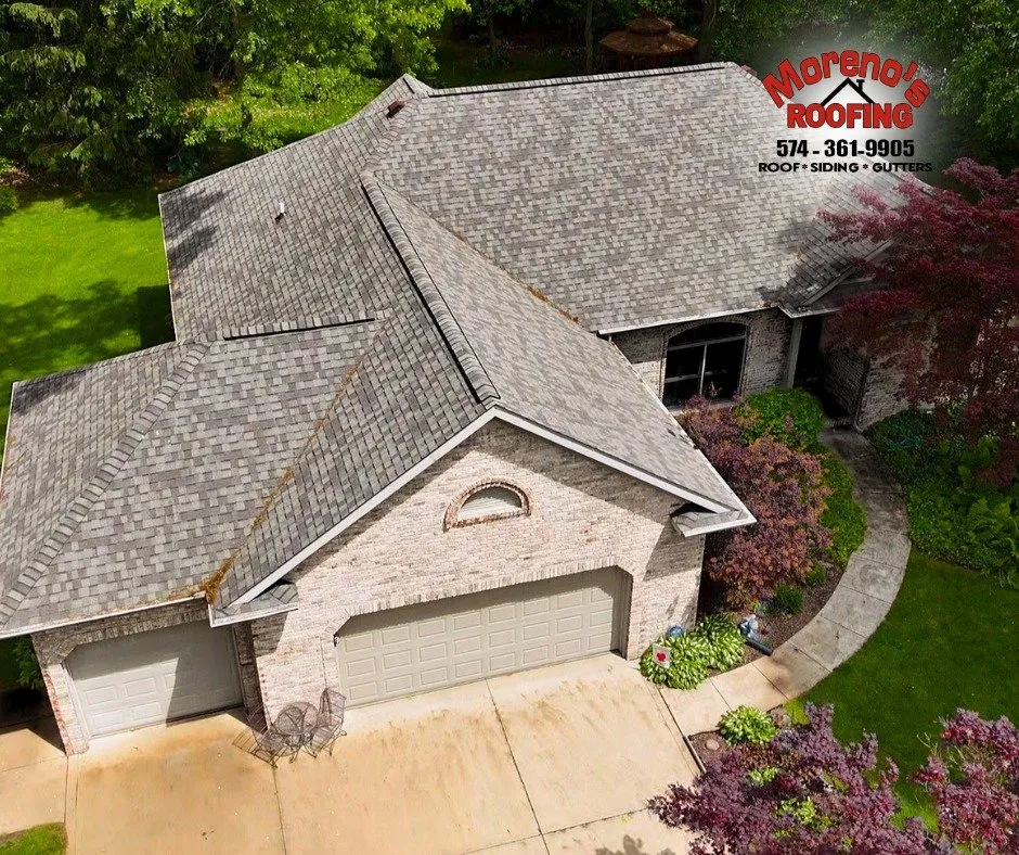 Slide of Moreno’s Roofing