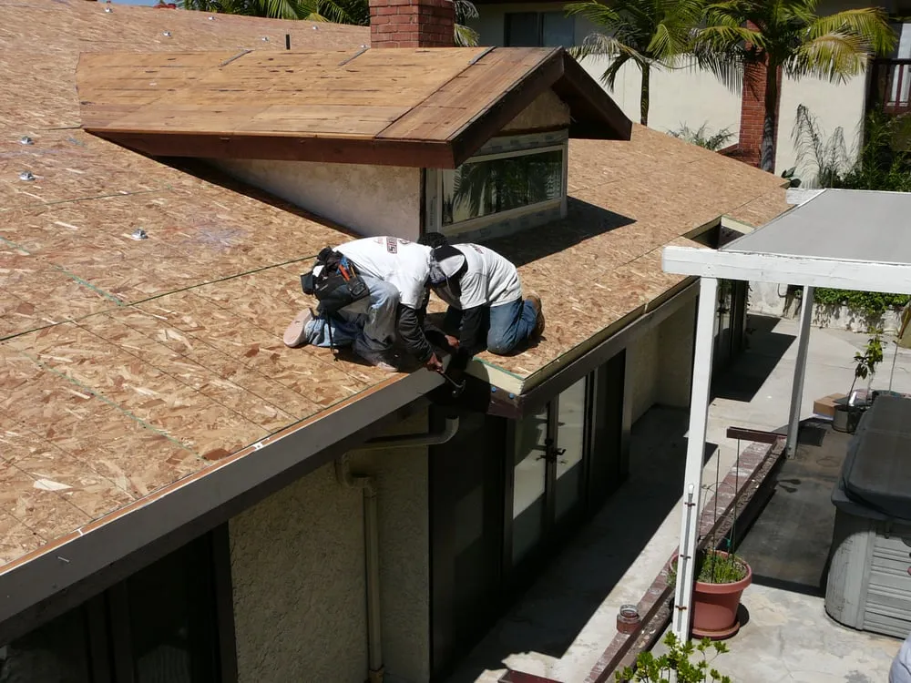 Slide of Morris Roofing