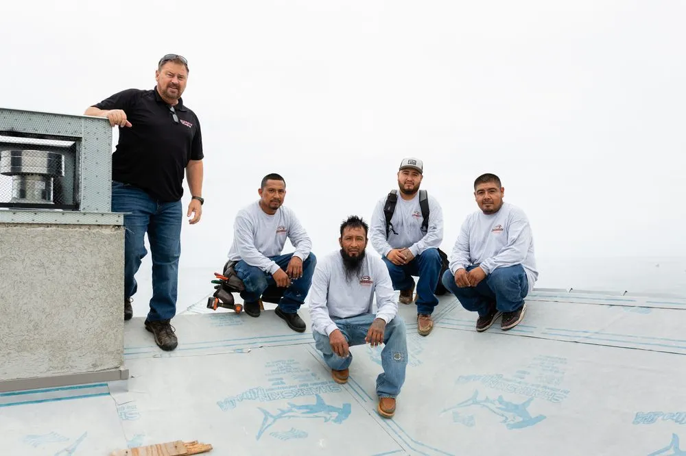 Slide of Morris Roofing