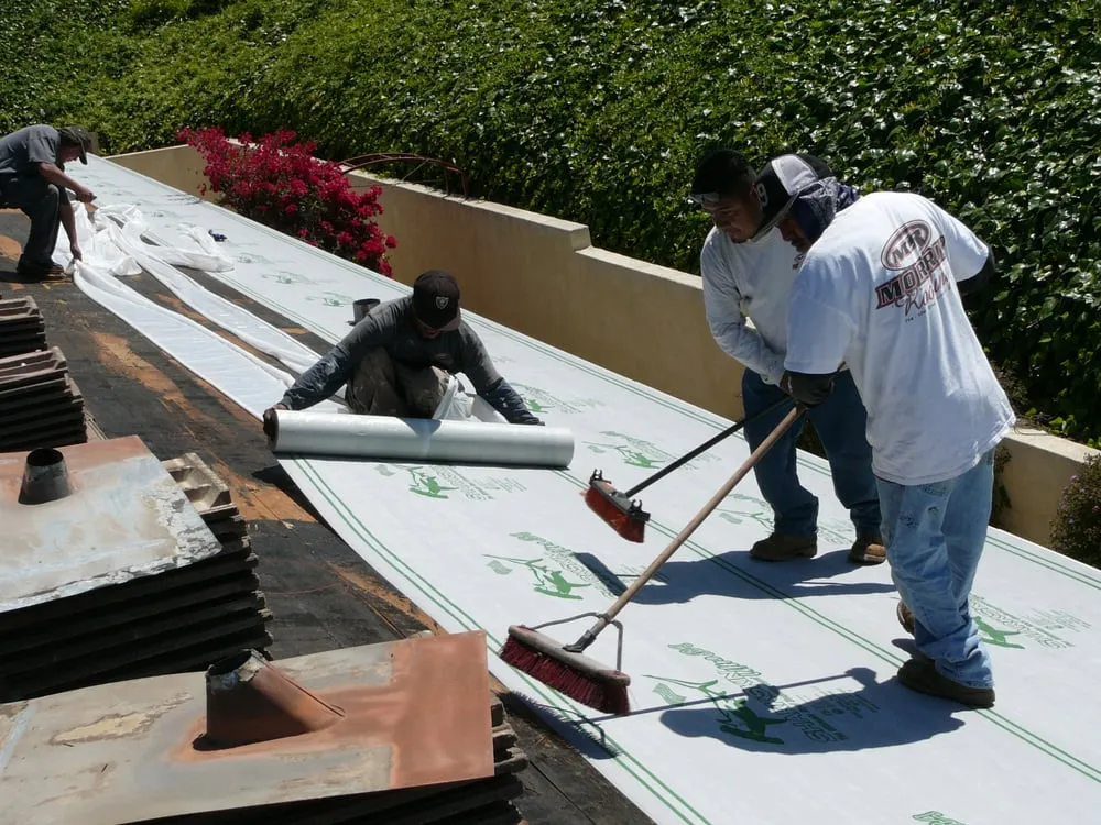 Slide of Morris Roofing