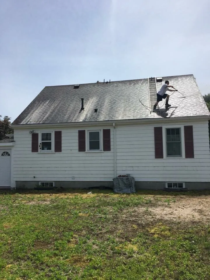 Slide of Moss Boss Roof Cleaning & House Washing