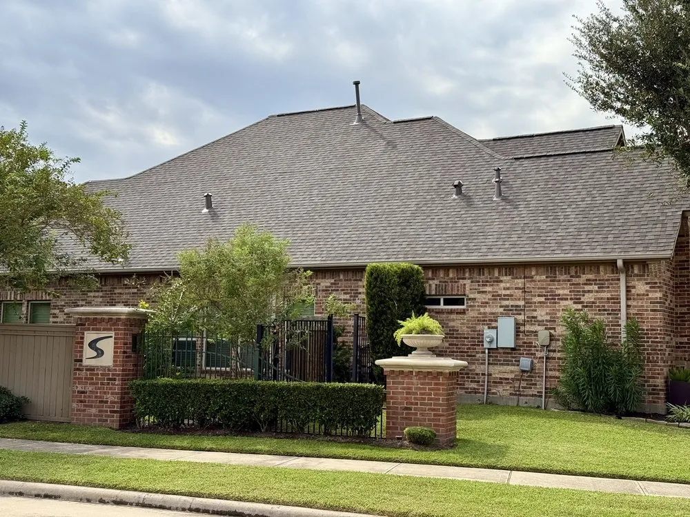 Slide of Moss Roofing Houston