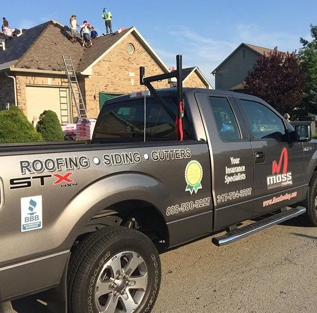 Slide of Moss Roofing